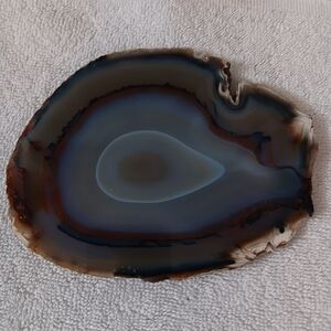 Blue and Brown Agate Slice